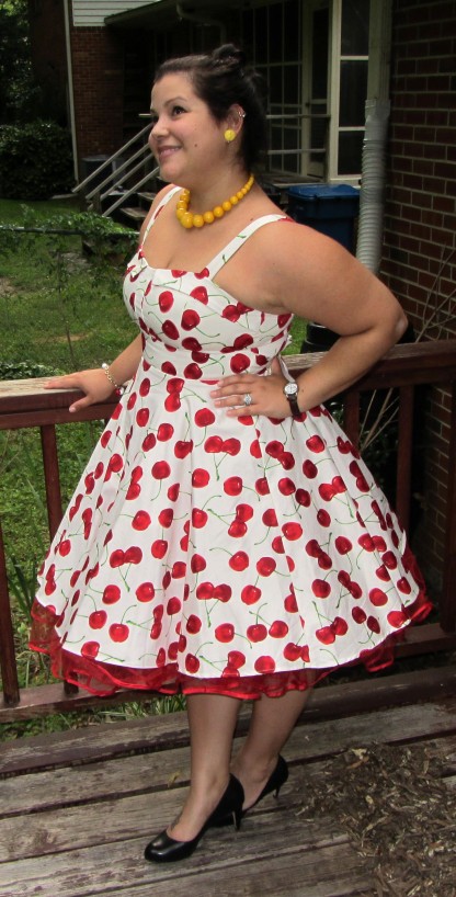 Pull Up a Cherry Dress | Cherry Print Dress | Modcloth
