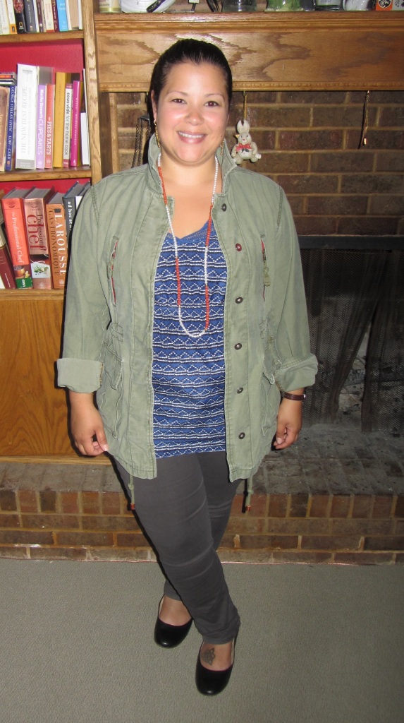 Army Chic + ThredUp finds