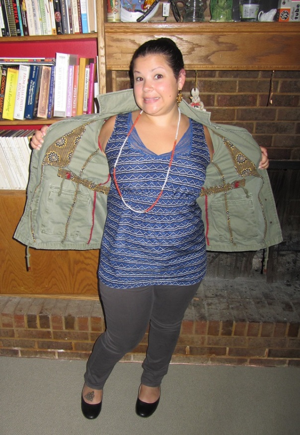 Army Chic + ThredUp finds